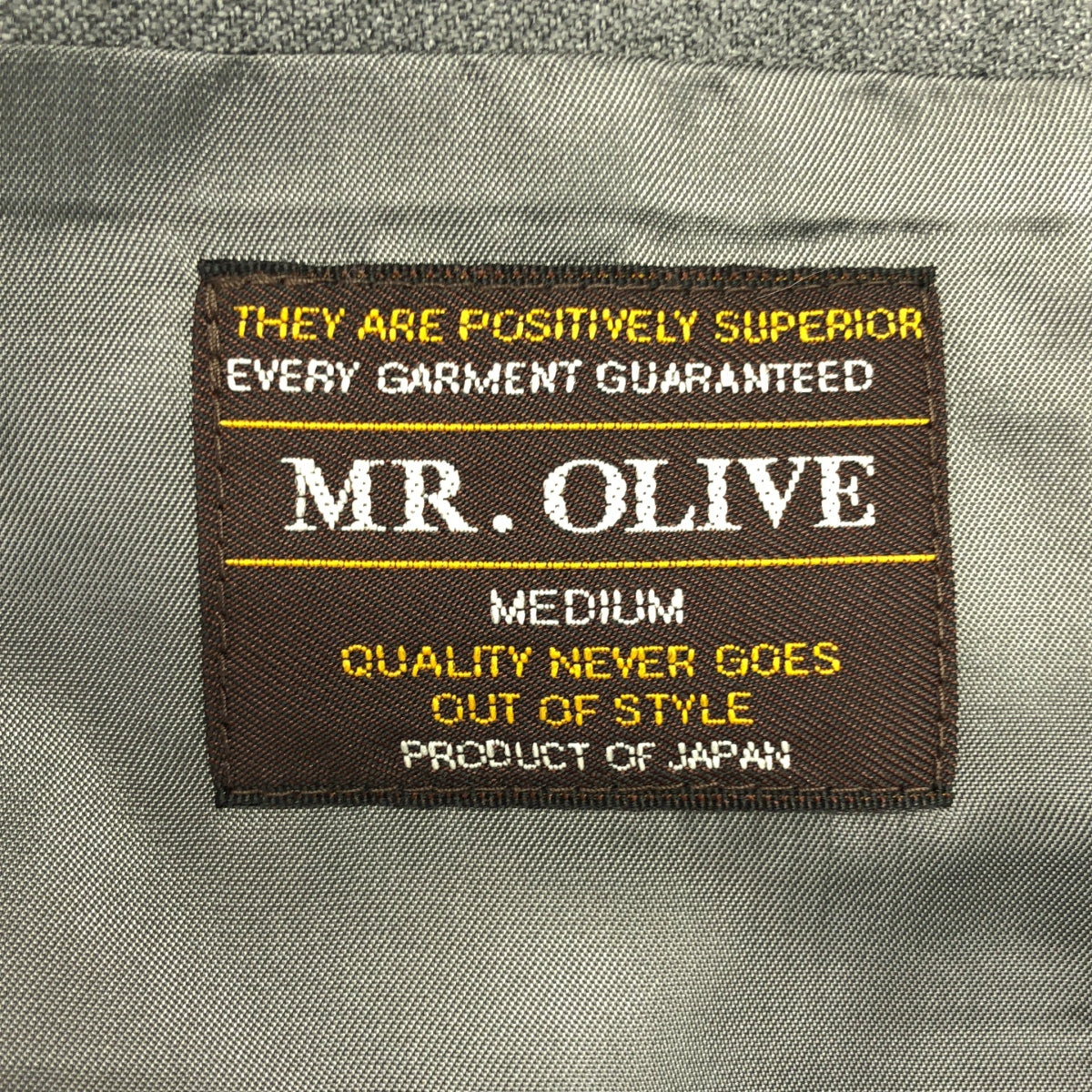 MR.OLIVE / 미스터 올리브 | 2B 테일러드 재킷 | M | 남성