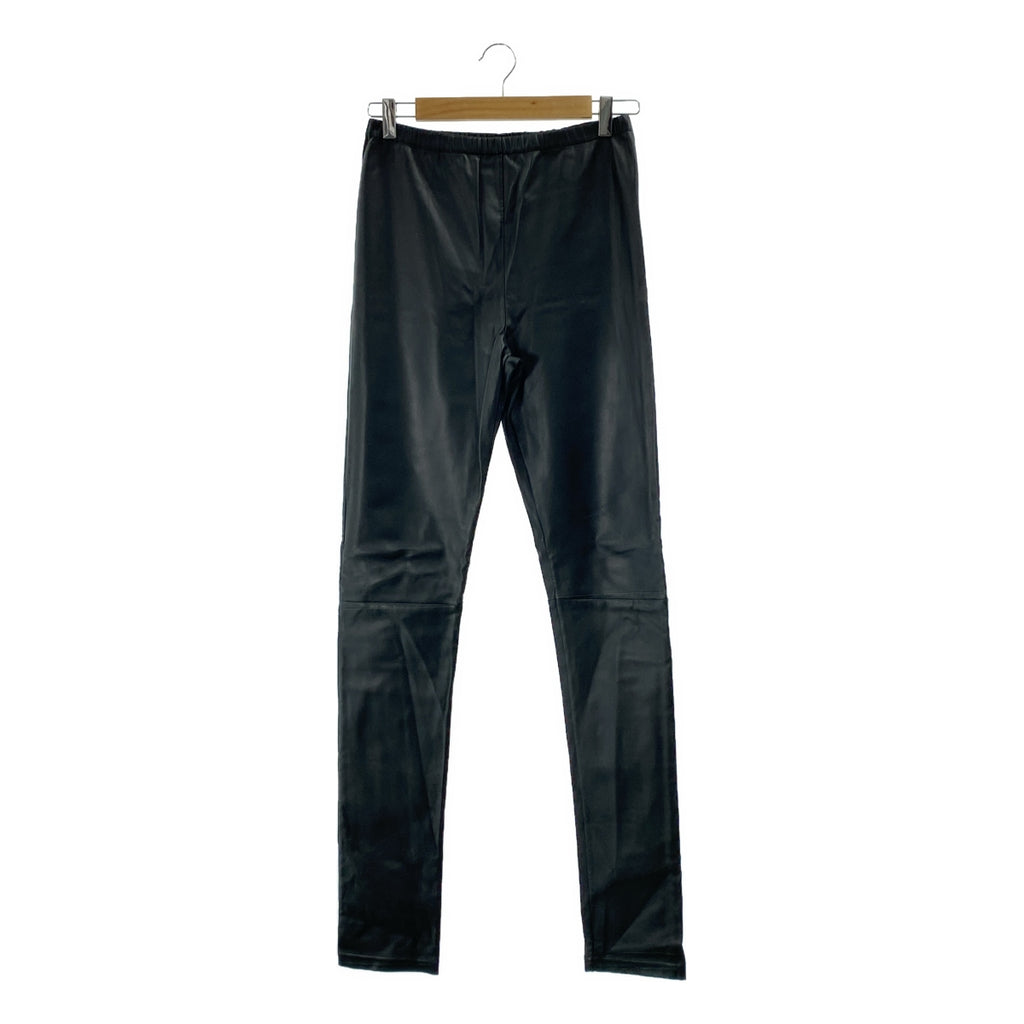 MM6 Maison Margiela / 엠엠 식스 메종 마르젤라 | 2021AW | Fake Leather slim pants 가짜 가죽 바지 | 40 |