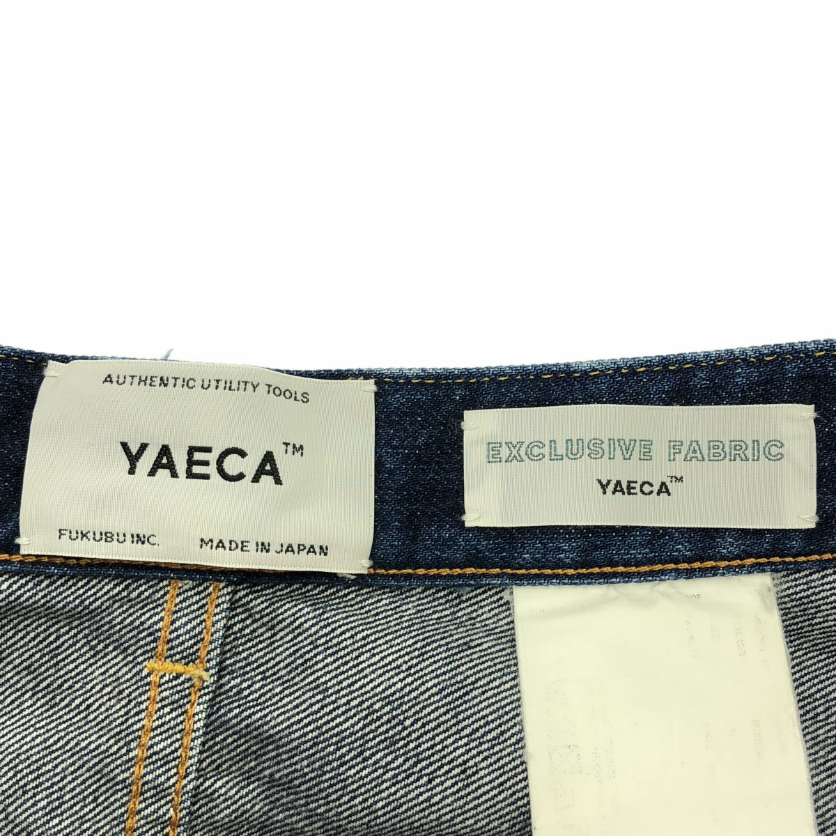 YAECA / 야에카 | WIDE TAPERE DENIM PANTS 와이드 테이퍼드 데님 팬츠 | 29 |