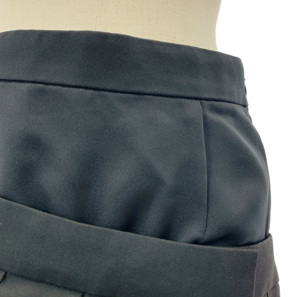 POOLDE / 풀데 | 2024AW | W Skirts 주름 레이어드 스커트 | M | 여성