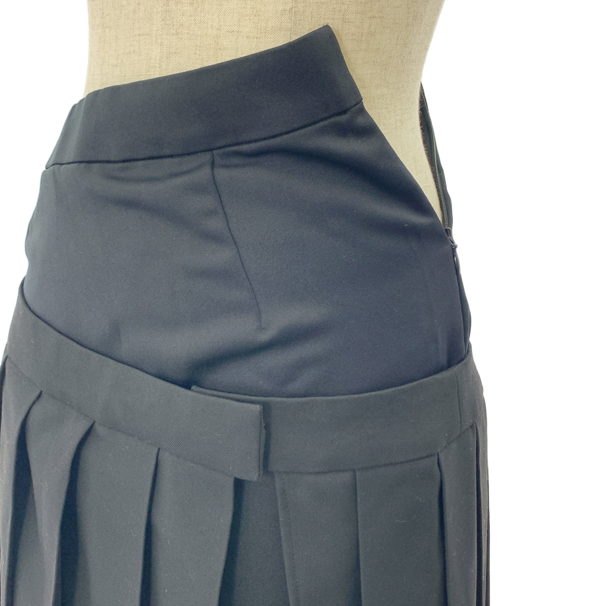 POOLDE / 풀데 | 2024AW | W Skirts 주름 레이어드 스커트 | M | 여성