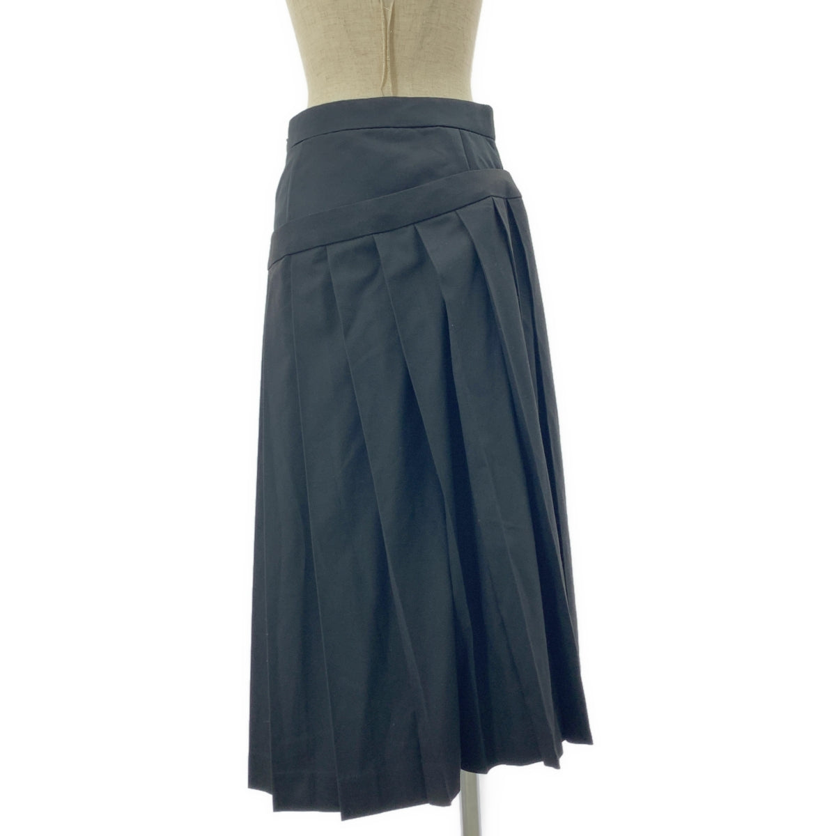 POOLDE / 풀데 | 2024AW | W Skirts 주름 레이어드 스커트 | M | 여성