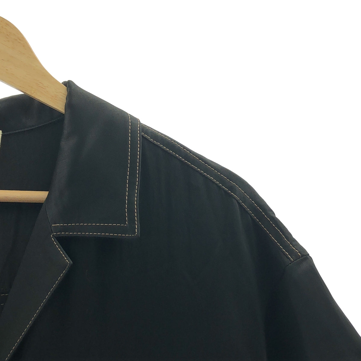 Uhr / ウーア | 2024SS | Satin Jumpsuit サテン ジャンプスーツ オールインワン | 36 | ブラック | レディース