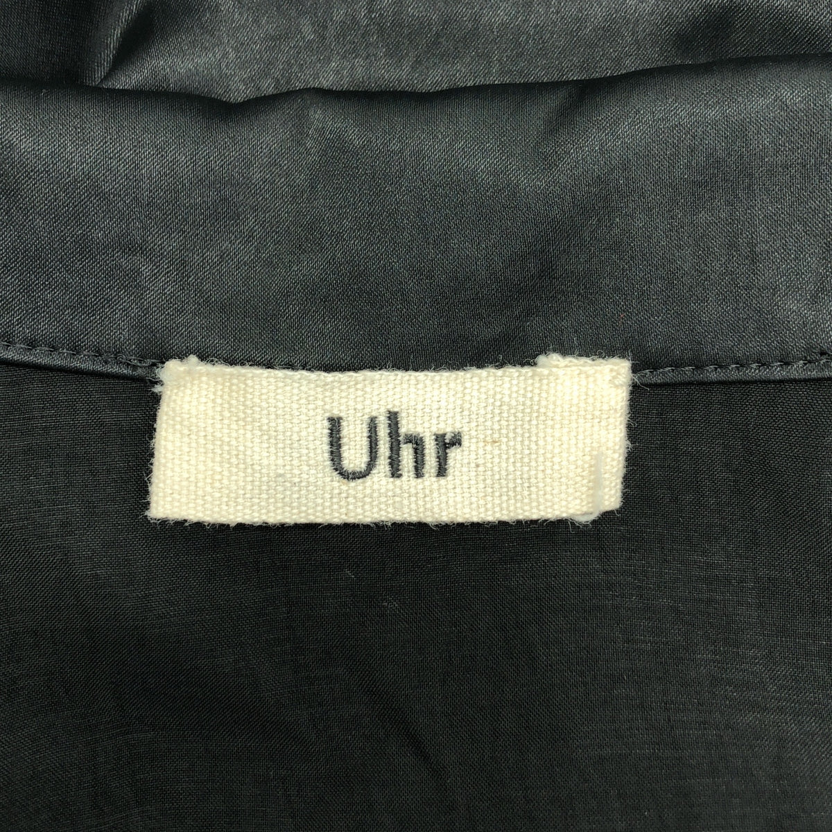 Uhr / ウーア | 2024SS | Satin Jumpsuit サテン ジャンプスーツ オールインワン | 36 | ブラック | レディース