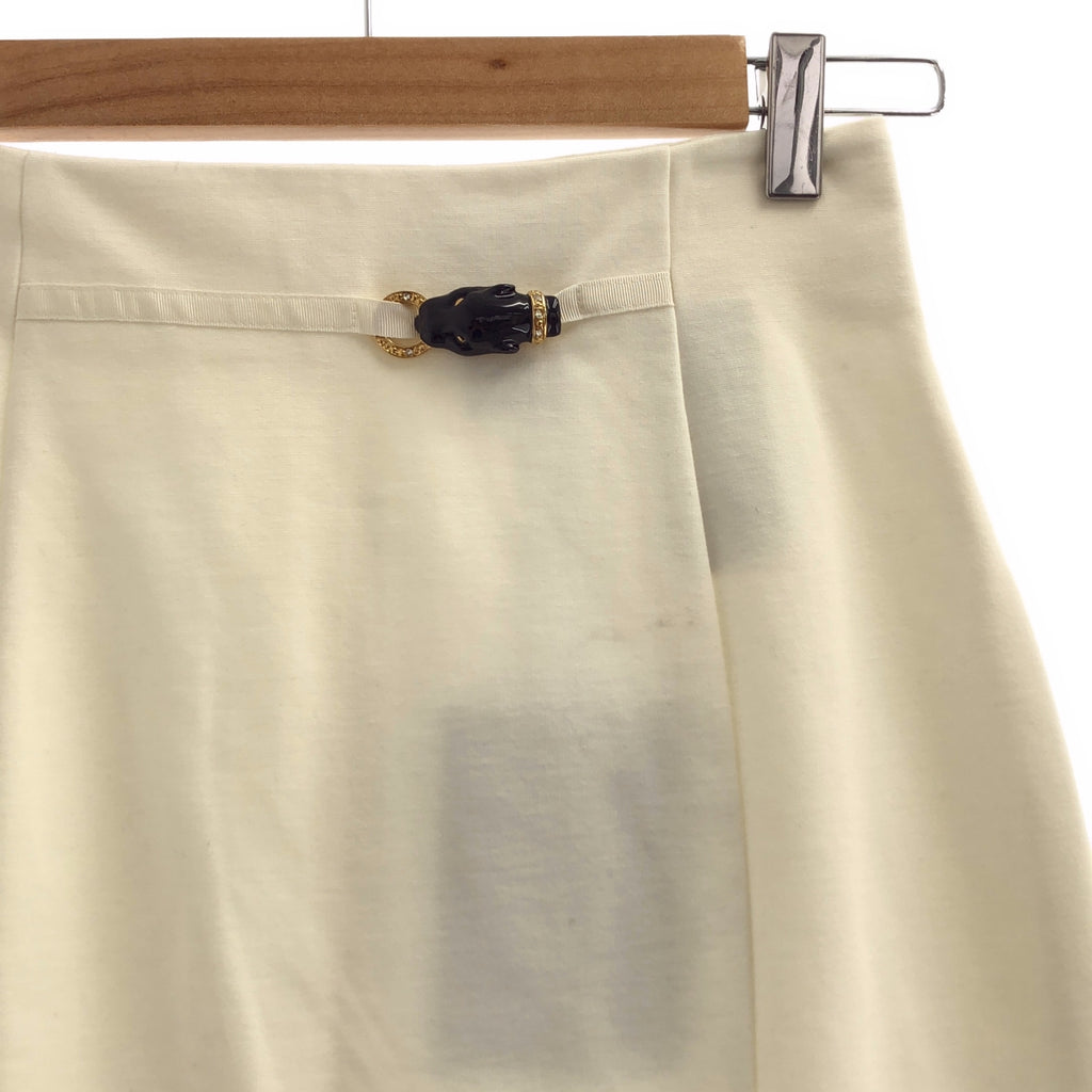 Roberto Cavalli | 虎頭寶石彈性後拉鍊半身裙 | 尺寸 42 |