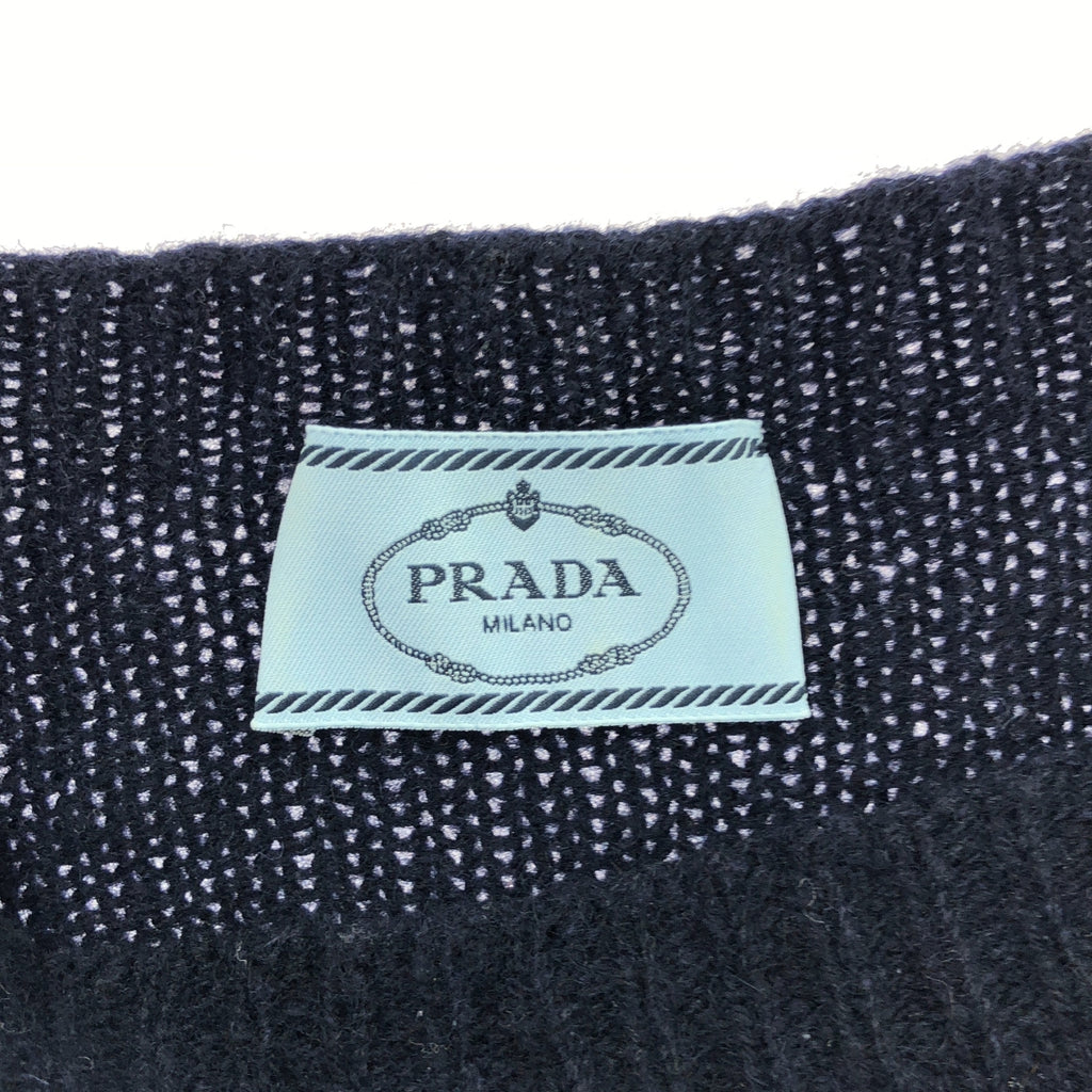 PRADA | 羊毛圓領針織套頭衫 | 38 | 海軍藍 | 女款