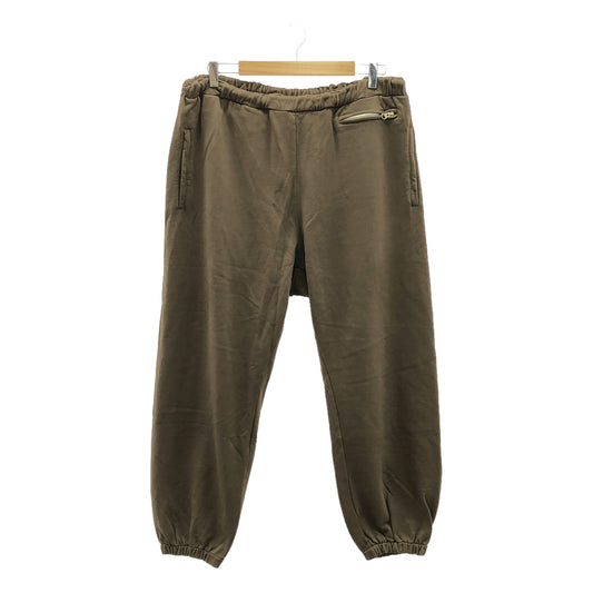 【신품】 WILLY CHAVARRIA / 윌리 차 배리어 | BIG WILLY SWEAT PANT 스웨트 이지 팬츠 | M | 브라운 | 남성