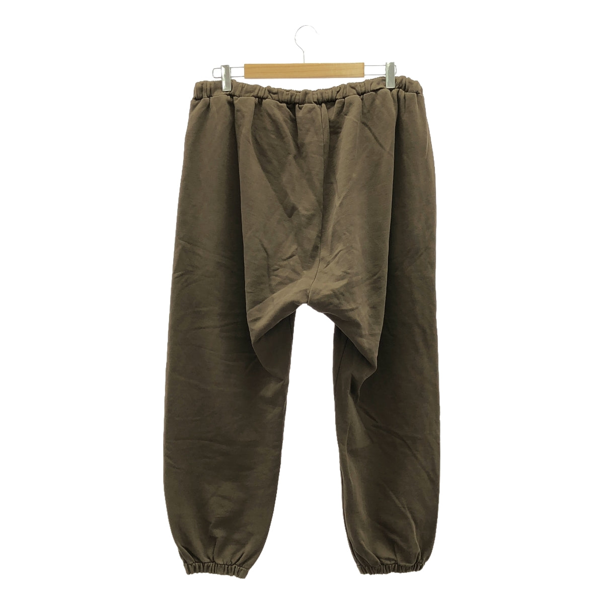 【신품】 WILLY CHAVARRIA / 윌리 차 배리어 | BIG WILLY SWEAT PANT 스웨트 이지 팬츠 | M | 브라운 | 남성