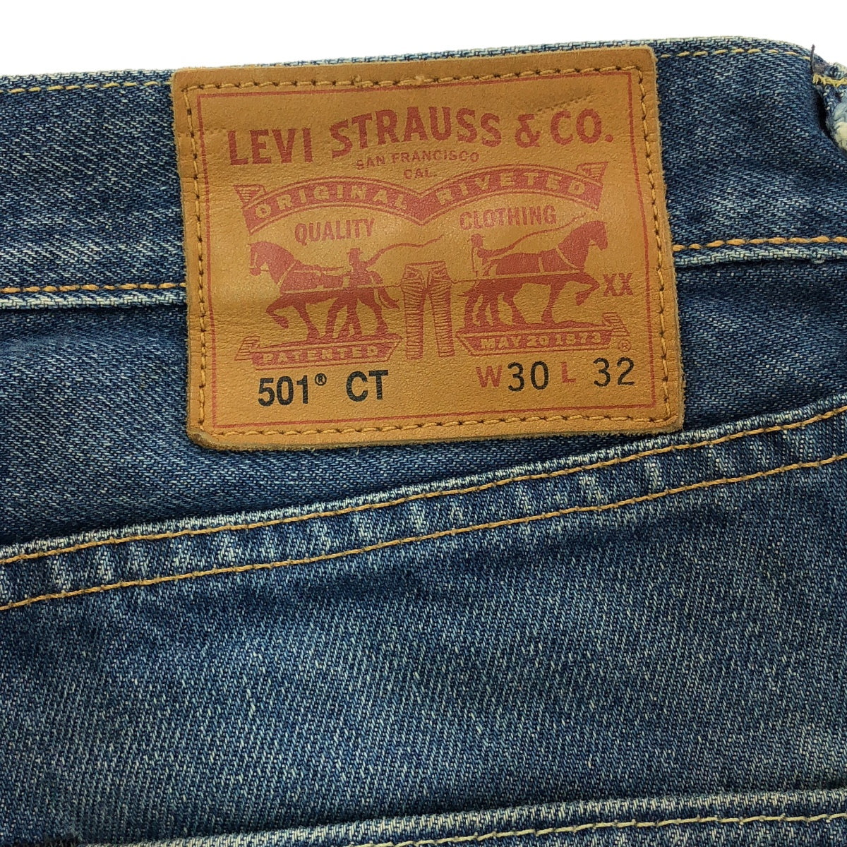 Levi's | 501 Button Back 4001 Selvedge Denim Pants | W30 L32 | Indigo | Men's