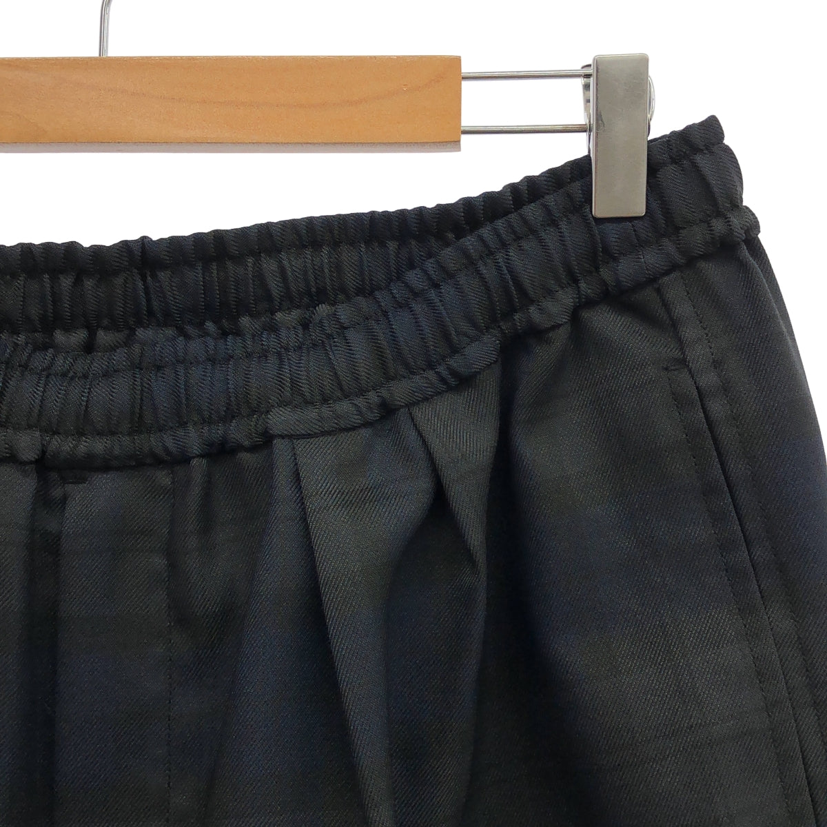 [狀況極佳] DAIWA PIER39 | TECH WIDE EASY 2P TROUSERS PLAIDS 格紋 Tech Wide Easy 長褲 | M 碼 | 海軍藍 | 男款