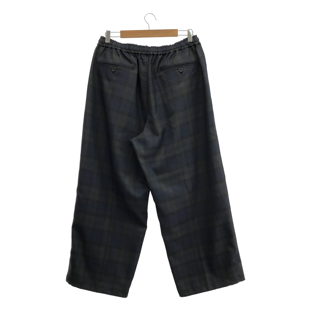 DAIWA PIER39 | TECH WIDE EASY 2P TROUSERS PLAIDS 格紋 Tech Wide Easy 長褲 | 尺寸 M |