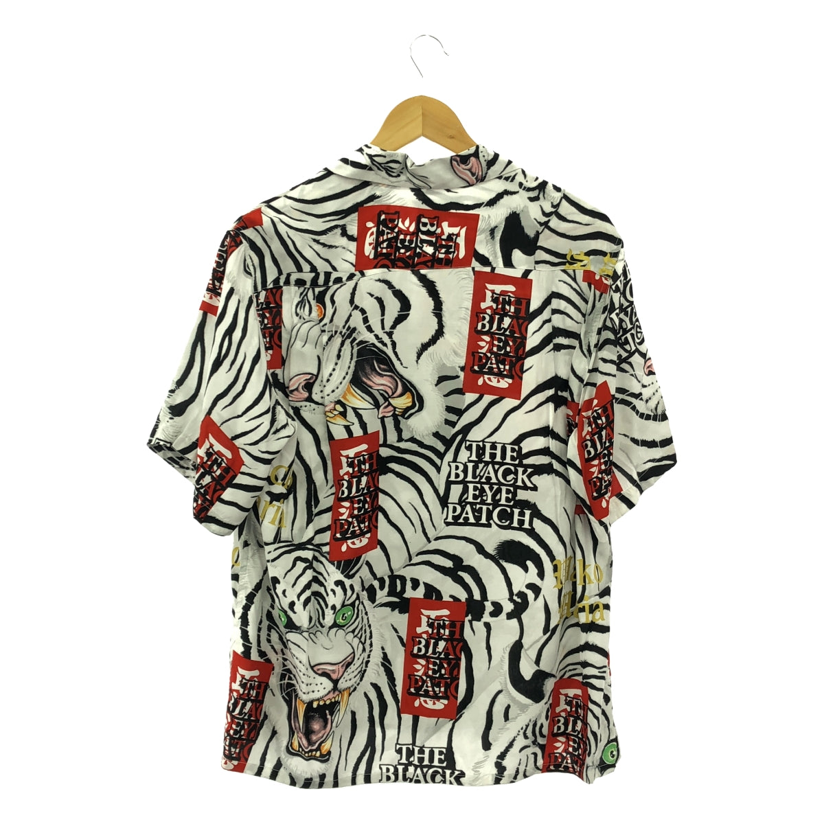 WACKO MARIA | 2022AW | BLACK EYE PATCH TIM LEHI HAWAIIAN SHIRT | S | Men's