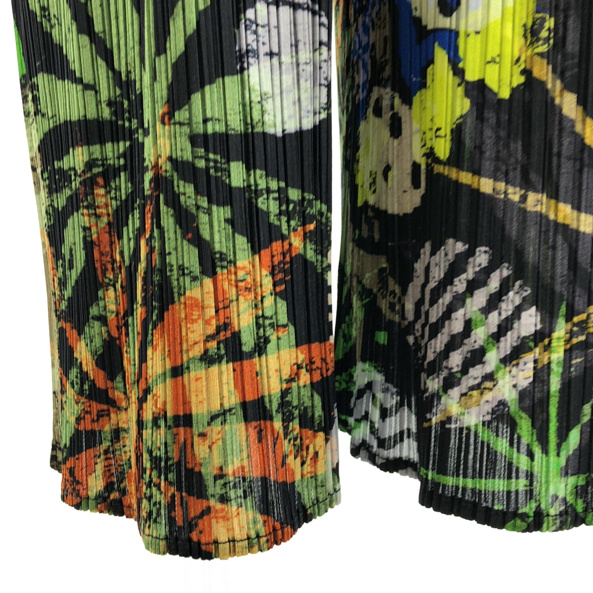 PLEATS PLEASE ISSEY MIYAKE / プリーツプリーズイッセイミヤケ | 2016SS | 総柄 ベルテッド オールインワン ドレス ワンピース | 1 | レディース