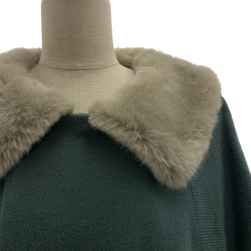 ha | za | ma / Hazama | 一件飄逸的外套，越穿越有味道 / 披肩式羊毛皮領 / 全襯裡 |