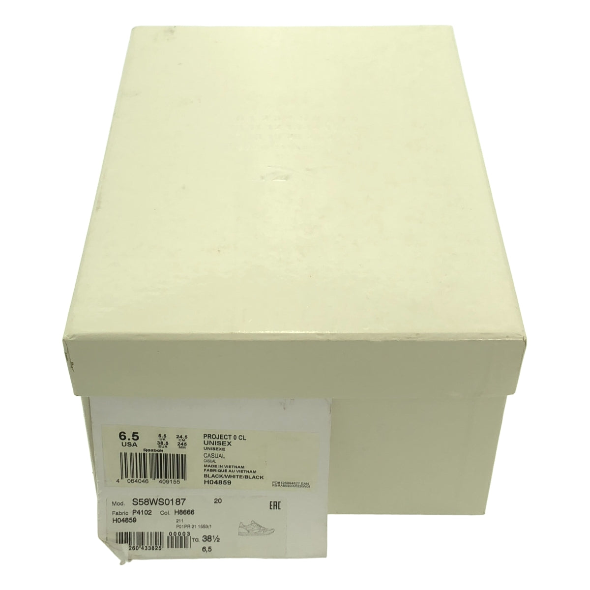 【新品】  Maison Margiela / メゾンマルジェラ | ×Reebok / Classic Leather Tabi レザー タビ スニーカー | 38.5 | ホワイト | レディース