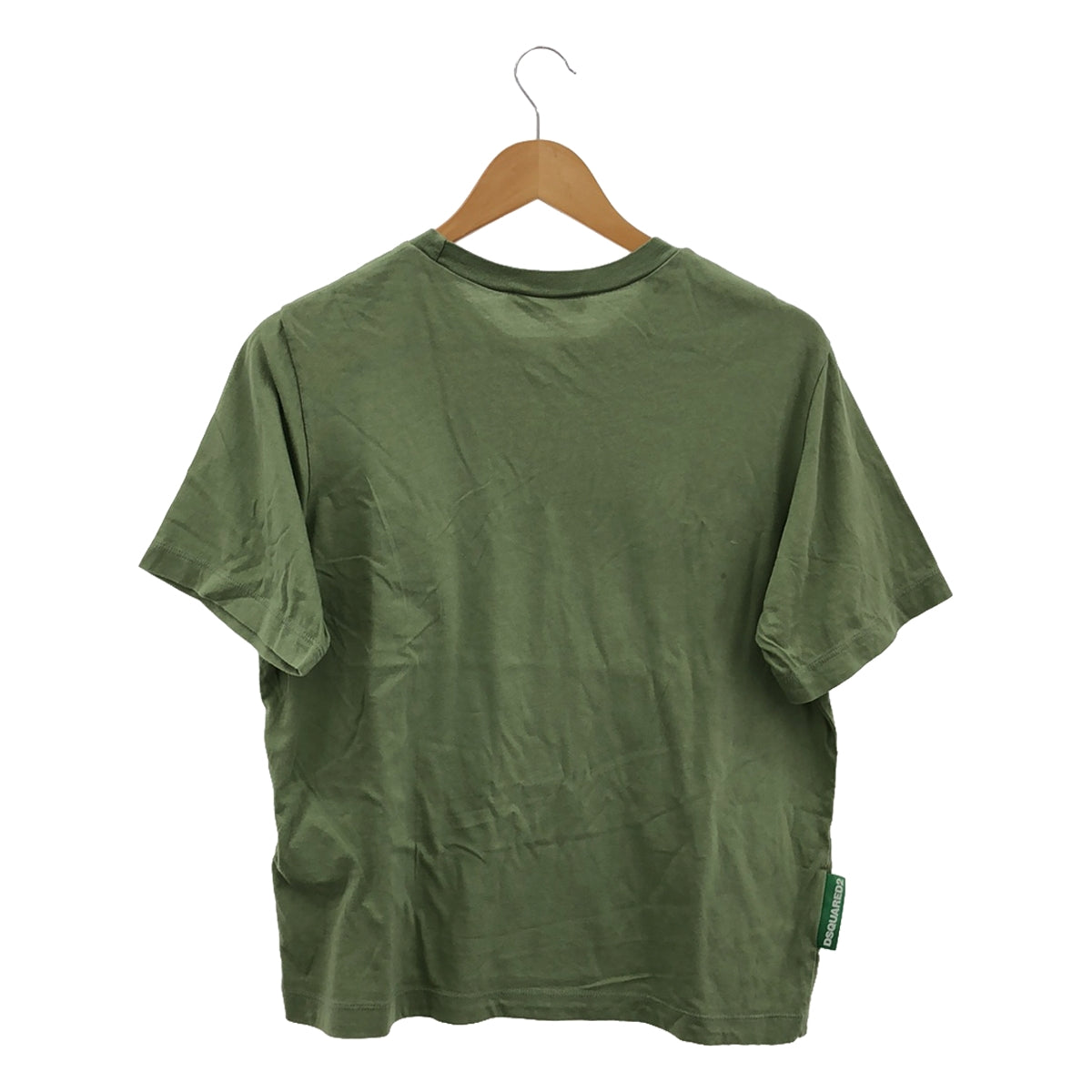 DSQUARED2 / Dsquared |標誌印刷剪裁和縫紉 | M |綠色/黃色 |女性的