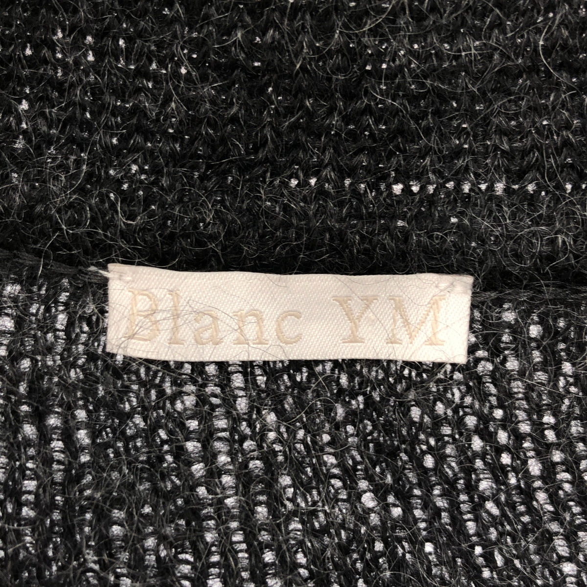 Blanc YM / Blanc YM | 2023AW | Kid Mohair Knit Shirt | S Blanc YM / Blanc YM | 2023AW | Kid Mohair Knit Shirt | S