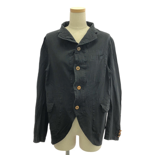COMME des GARCONS COMME des GARCONS / コムコム | 2014SS | ポリエステル 縮絨 シングルブレスト ジャケット | M | レディース