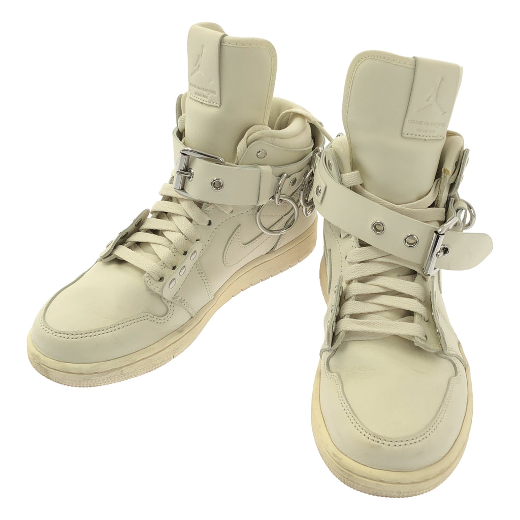 NIKE / ナイキ | ×COMME des GARCONS HOMME PLUS / AIR JORDAN 1 HI STRAP エアジョーダン ストラップ ハイカット スニーカー | 24.5cm | メンズ