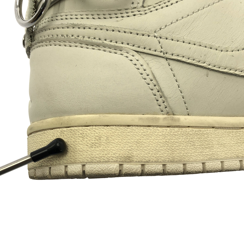 NIKE / ナイキ | ×COMME des GARCONS HOMME PLUS / AIR JORDAN 1 HI STRAP エアジョーダン ストラップ ハイカット スニーカー | 24.5cm | メンズ