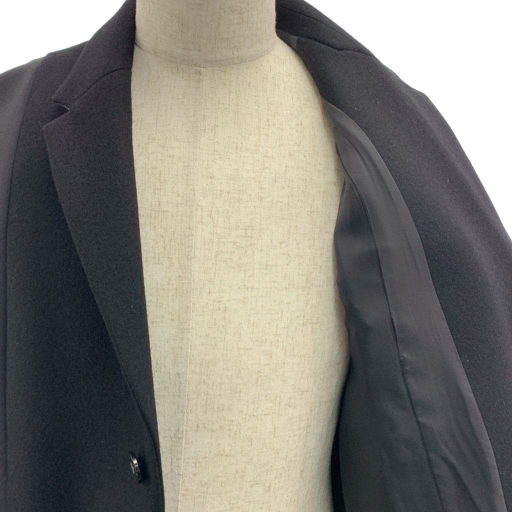 sacai / サカイ | 2025AW | Wool Melton Jacket / ウール メルトン 異素材 切替 オーバー ジャケット / 総裏地 | 3 | メンズ