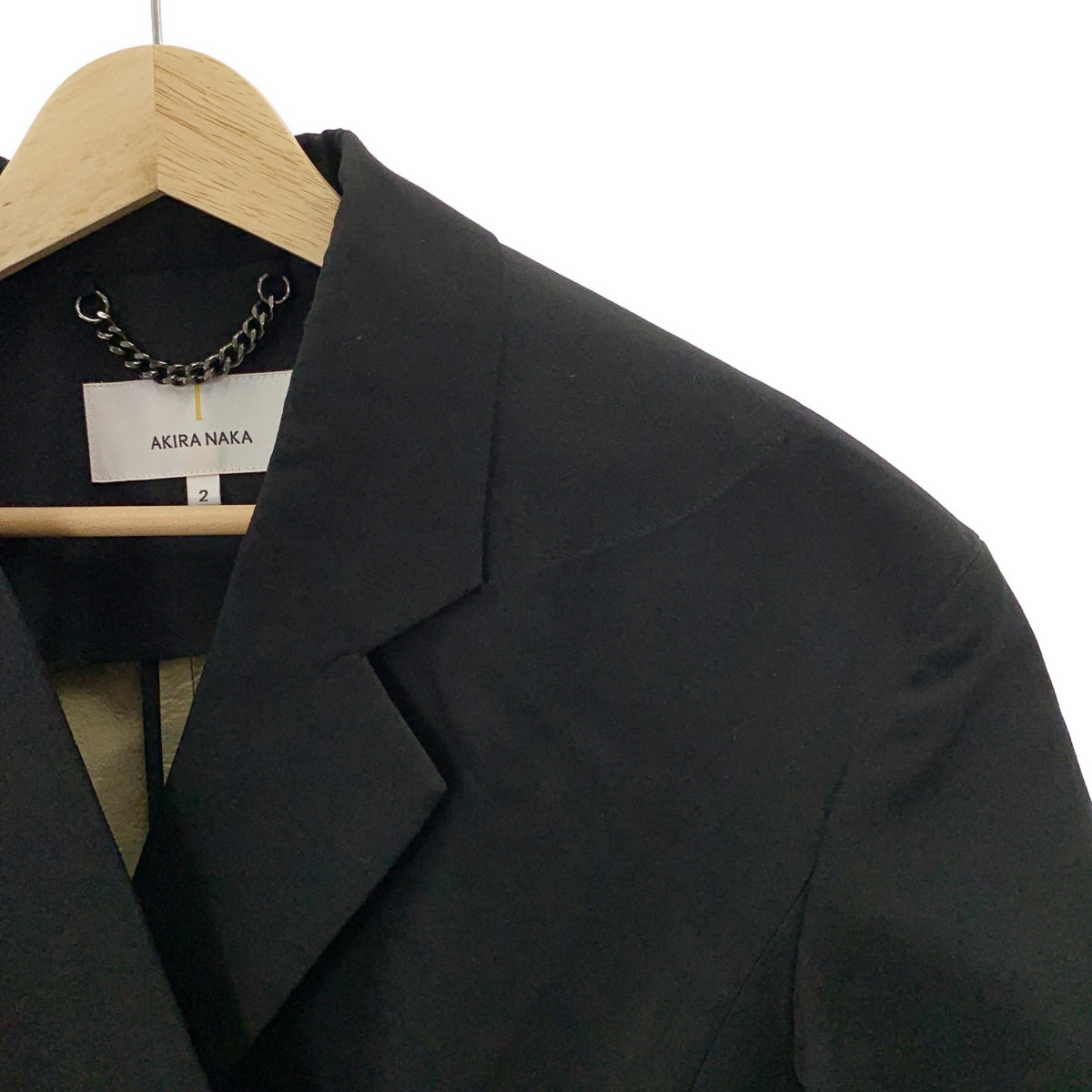 AKIRANAKA / アキラナカ | オーバーシルエット ロゴボタン ダブルブレスト ジャケット | 2 | レディース