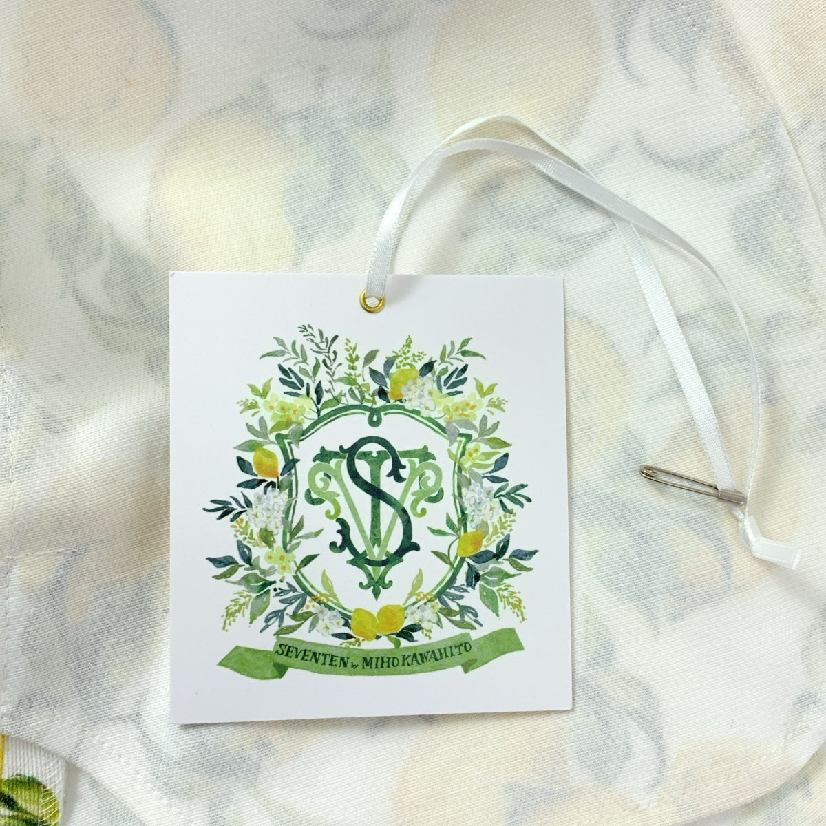 SEVEN TEN 由 MIHO KAWAHITO | 檸檬印花襯衫 | S尺寸 |