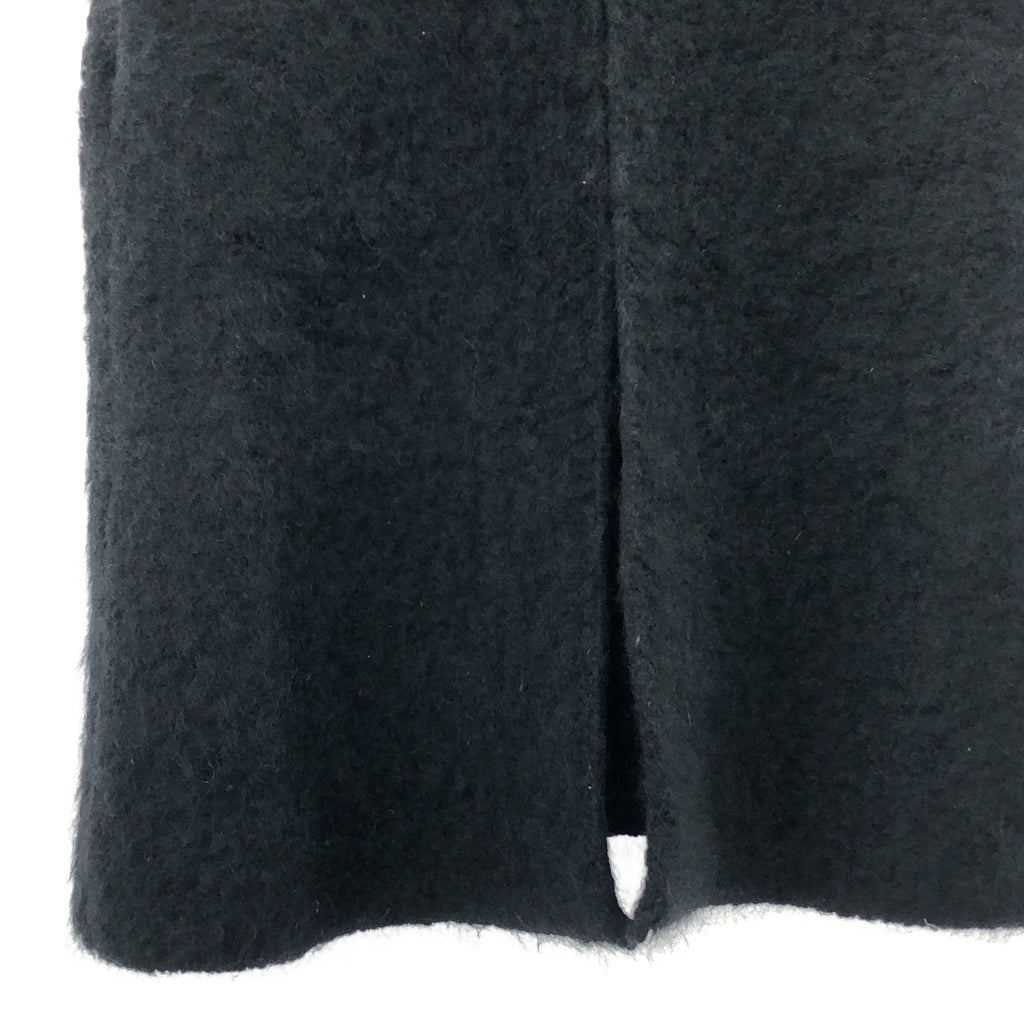 【美品】  R&D.M.Co / オールドマンズテーラー | ウール モヘア ロングニット ジレ ベスト | ブラック | レディース
