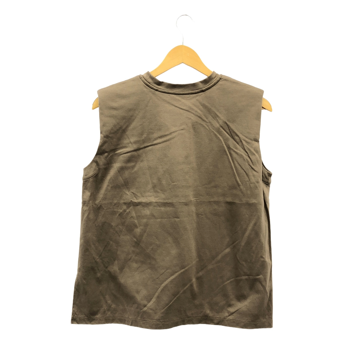 MUSE de Deuxieme Classe / 뮤즈 두주 엠 클래스 | × Col Pierrot DRESS UP T-SHIRT dressup 티셔츠 | F | 베이지 | 여성