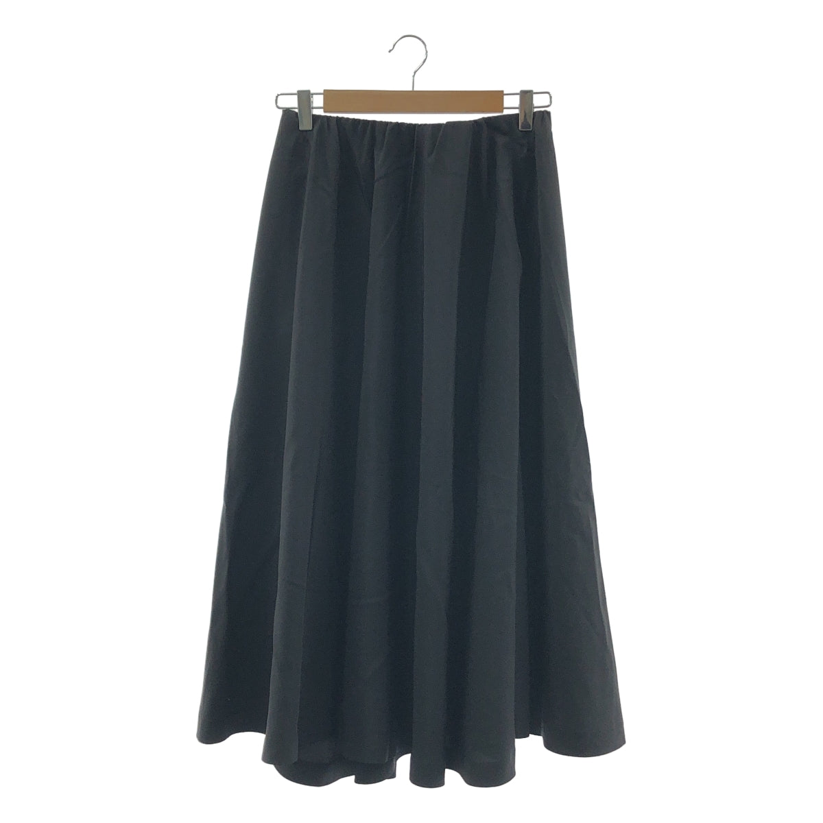 【美品】  MUSE de Deuxieme Classe / ミューズドゥーズィーエムクラス | 2024AW | Breathtaking シルク スカート | 36 | ブラック | レディース