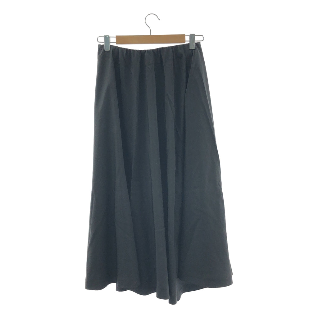 【美品】  MUSE de Deuxieme Classe / ミューズドゥーズィーエムクラス | 2024AW | Breathtaking シルク スカート | 36 | ブラック | レディース