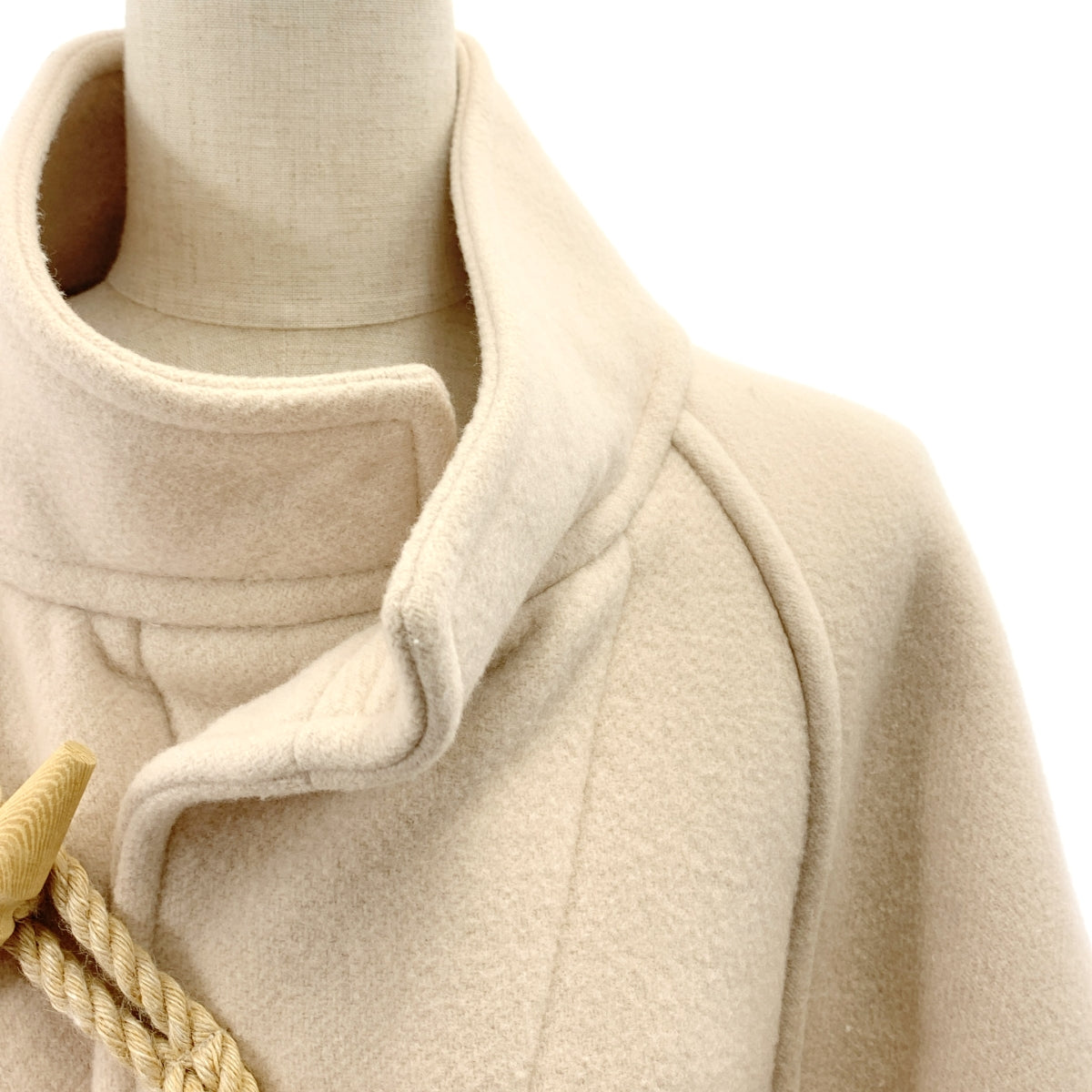 HYKE / ハイク | 2022AW | DOUBLE FACE DUFFEL JACKET / ウール ダブルフェイス ダッフル ジャケット コート | 3 | レディース