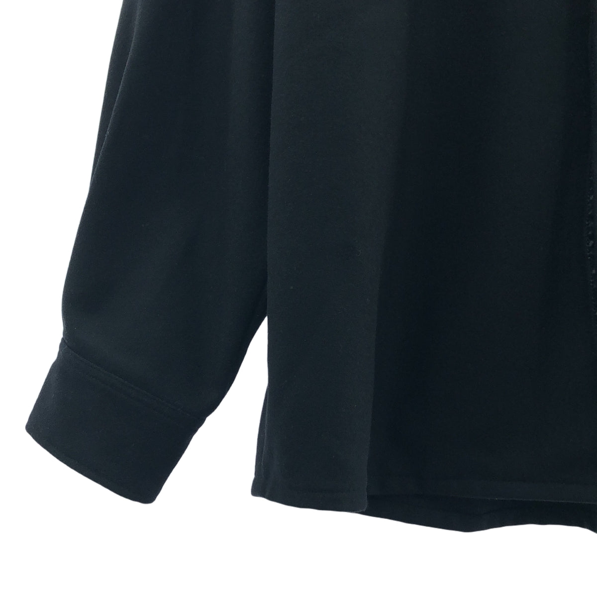 JUHA / ユハ | 2023AW | FLYFRONT RAGLAN SHIRT JACKET ラグラン シャツジャケット | 3 | ブラック | メンズ