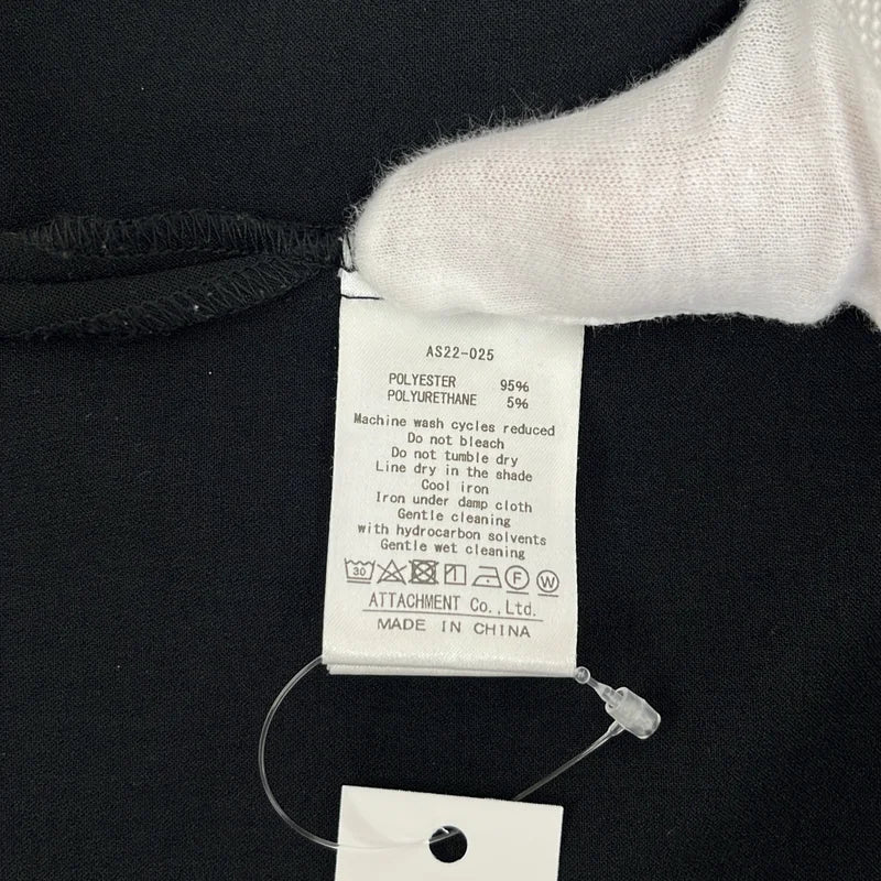 ATTACHMENT / アタッチメント | PE STRETCH DOUBLE CLOTH OPEN COLLAR L/S SHIRT 開襟 シャツ | 1 | メンズ