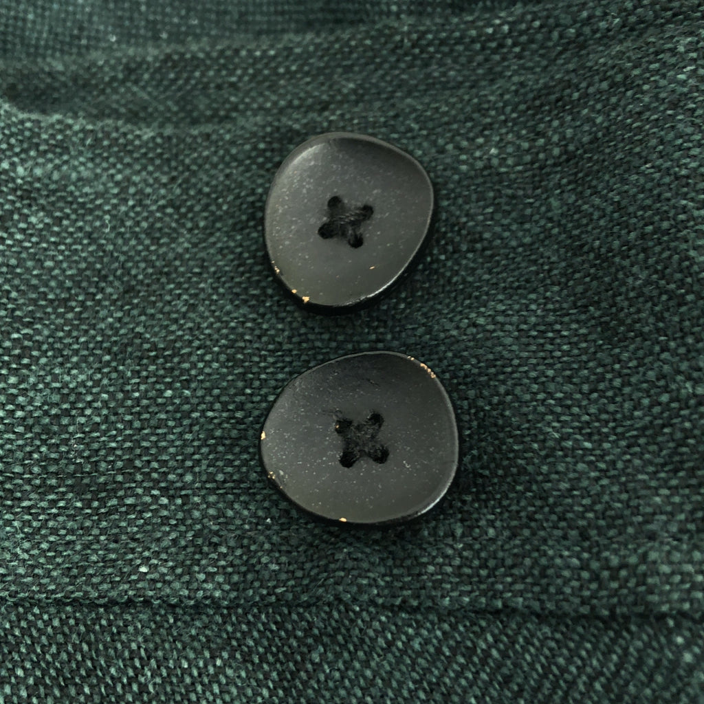 Peng Tai / 펜타이 | Leisure Shorts MOSS / 2 택 더블 어저스터 와이드 반바지 반바지 |