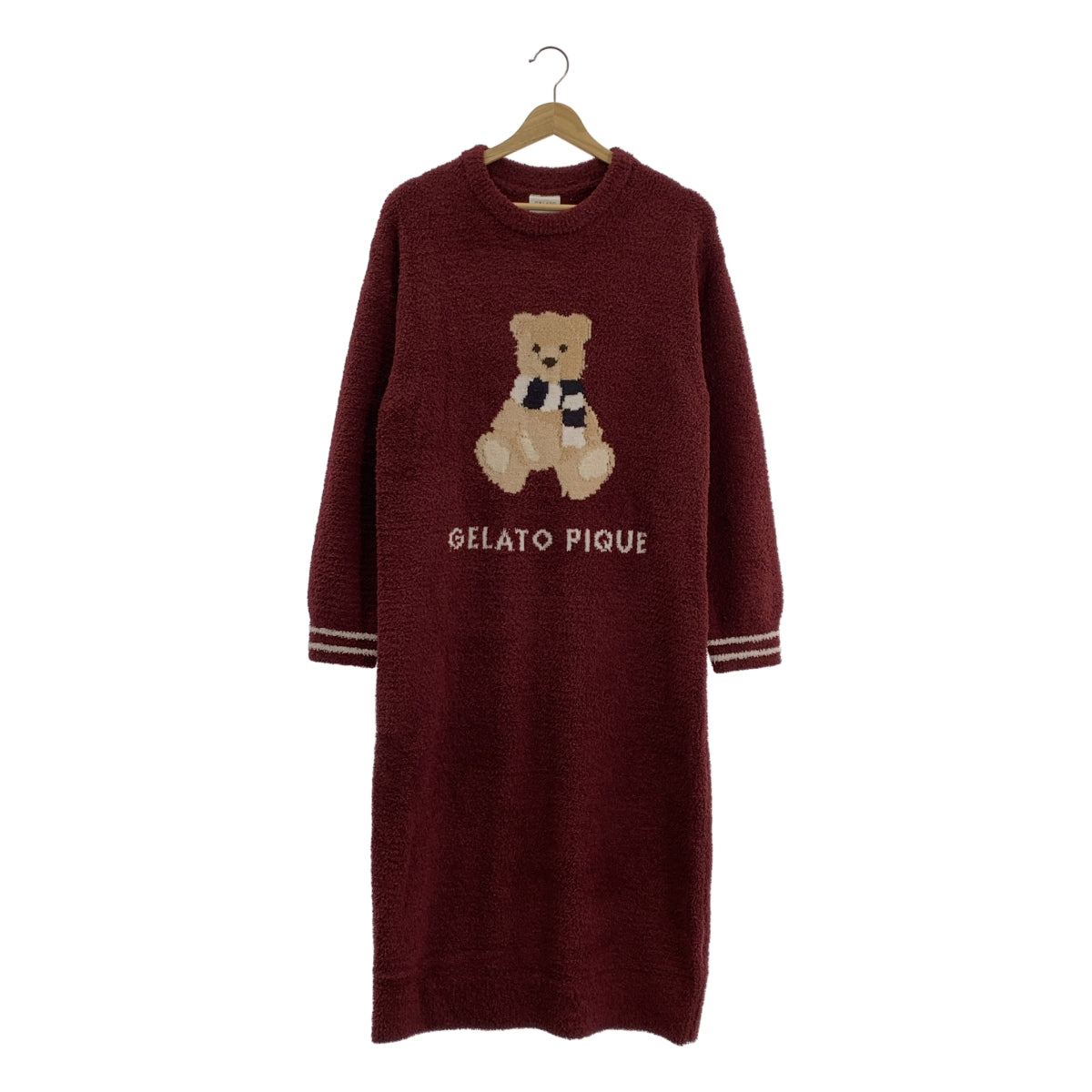 冰淇淋凸紋布 | 針織家居服洋裝 | F碼 | 女款