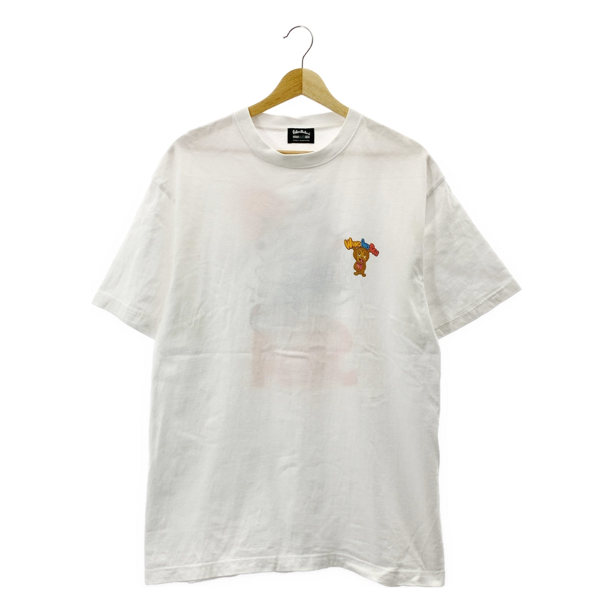 WIND AND SEA / 윈던시- | PARAPPATHERAPPER S/S TEE 파라파라파 T셔츠 | L | 화이트 | 남성