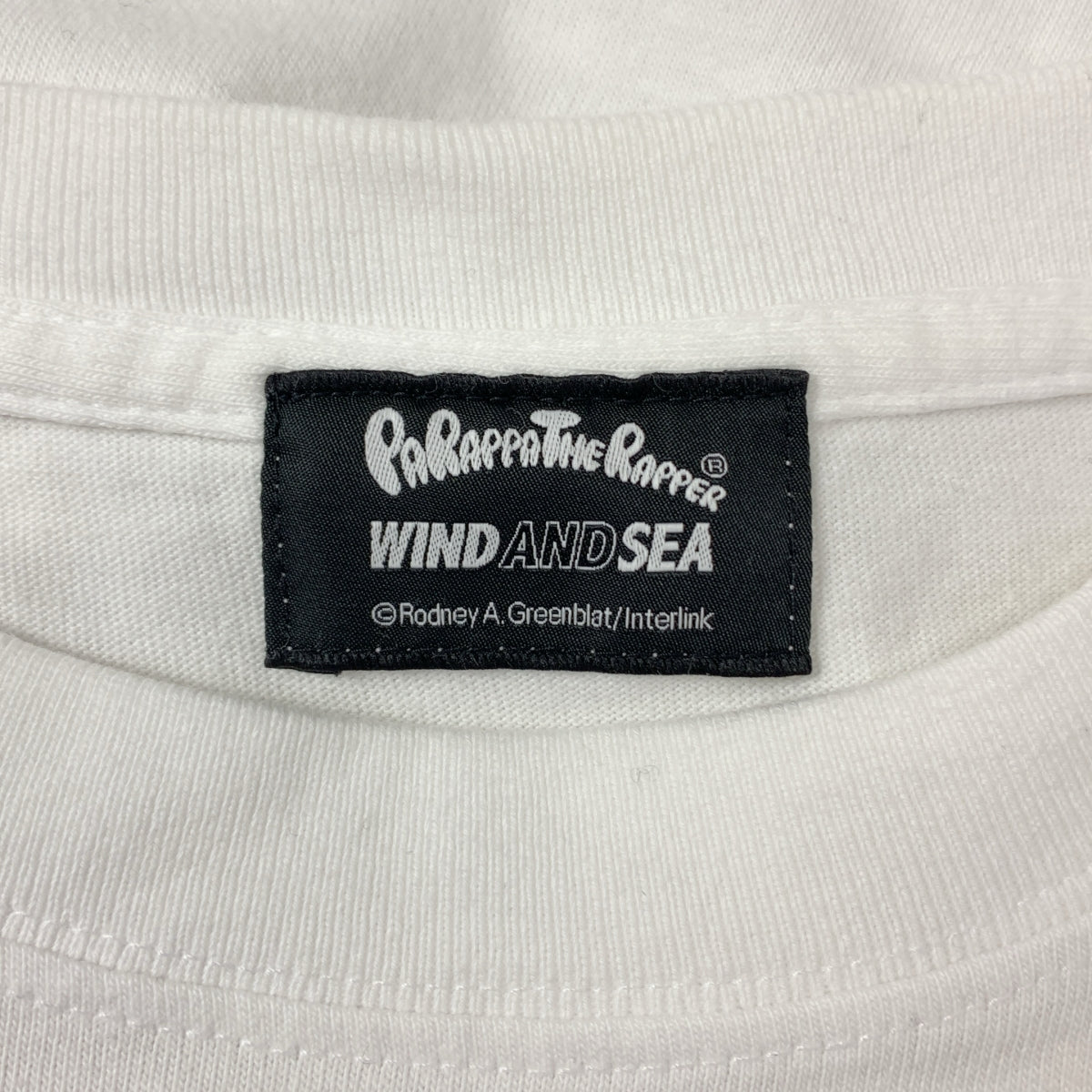 WIND AND SEA / 윈던시- | PARAPPATHERAPPER S/S TEE 파라파라파 T셔츠 | L | 화이트 | 남성