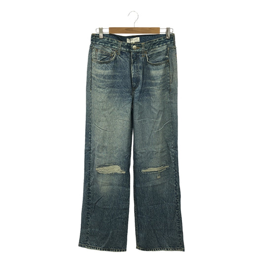 【美品】  rag & bone / ラグアンドボーン | デニム 転写プリント パンツ | 25 | ブルー | レディース