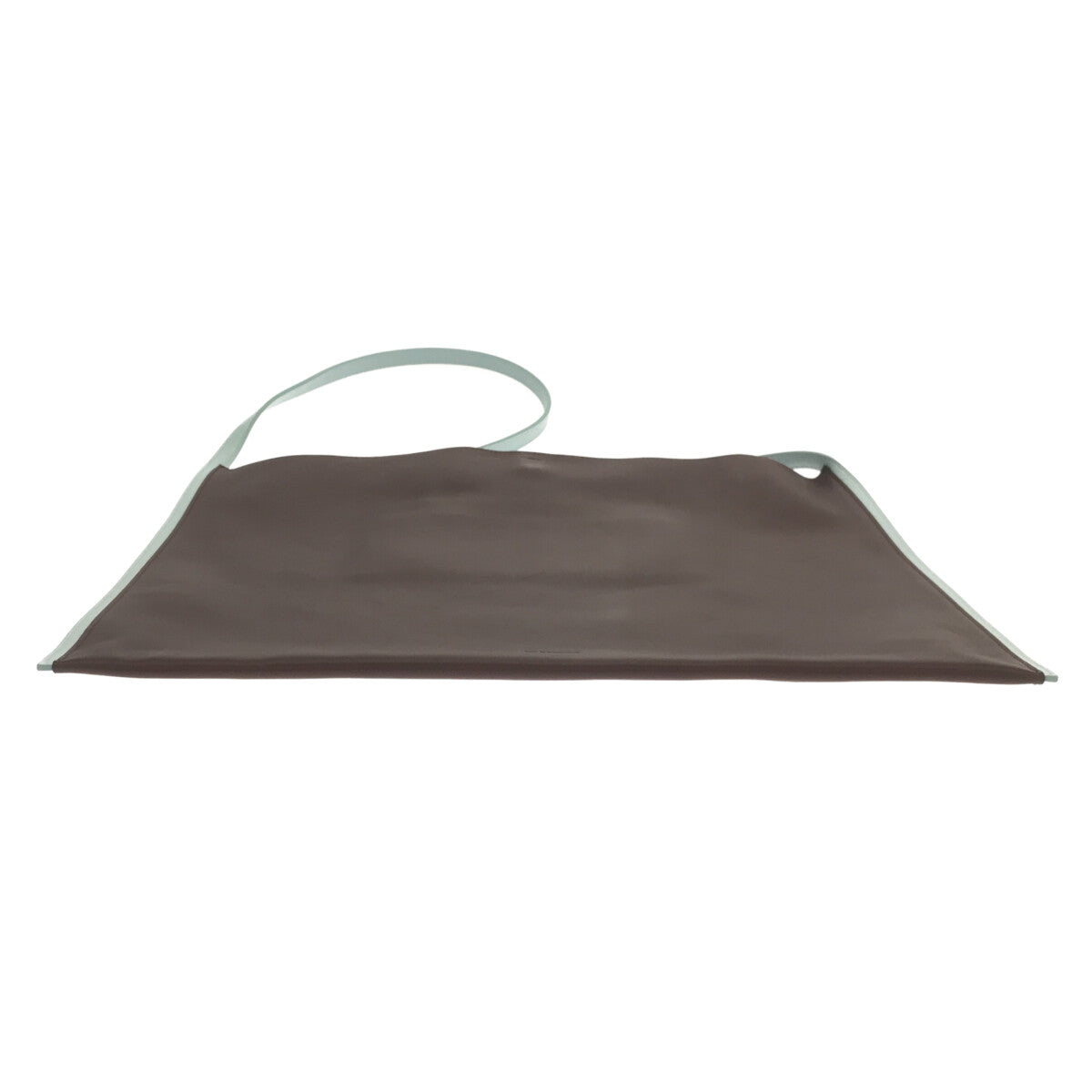 [狀況良好] JIL SANDER | Border 皮革托特包 / Border 全皮方形單肩包 | - |深棕色/藍色 |女性的