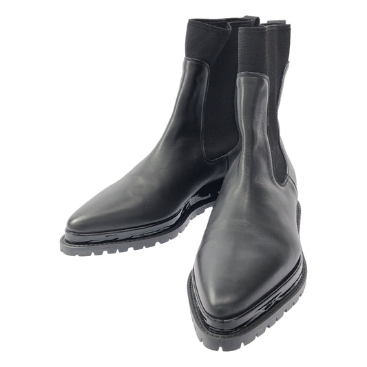 [Good Condition] sacai | Pointed Toe Side Gore Boots | 39 | Black | Men's