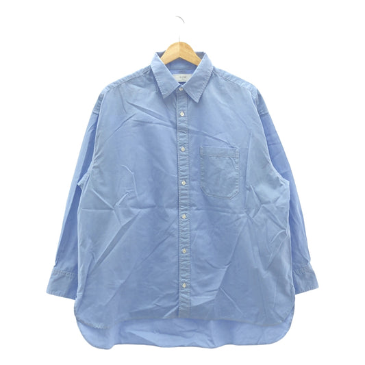 SLOBE IENA | 2025SS | Fine OX Overlong Shirt | F | Women's