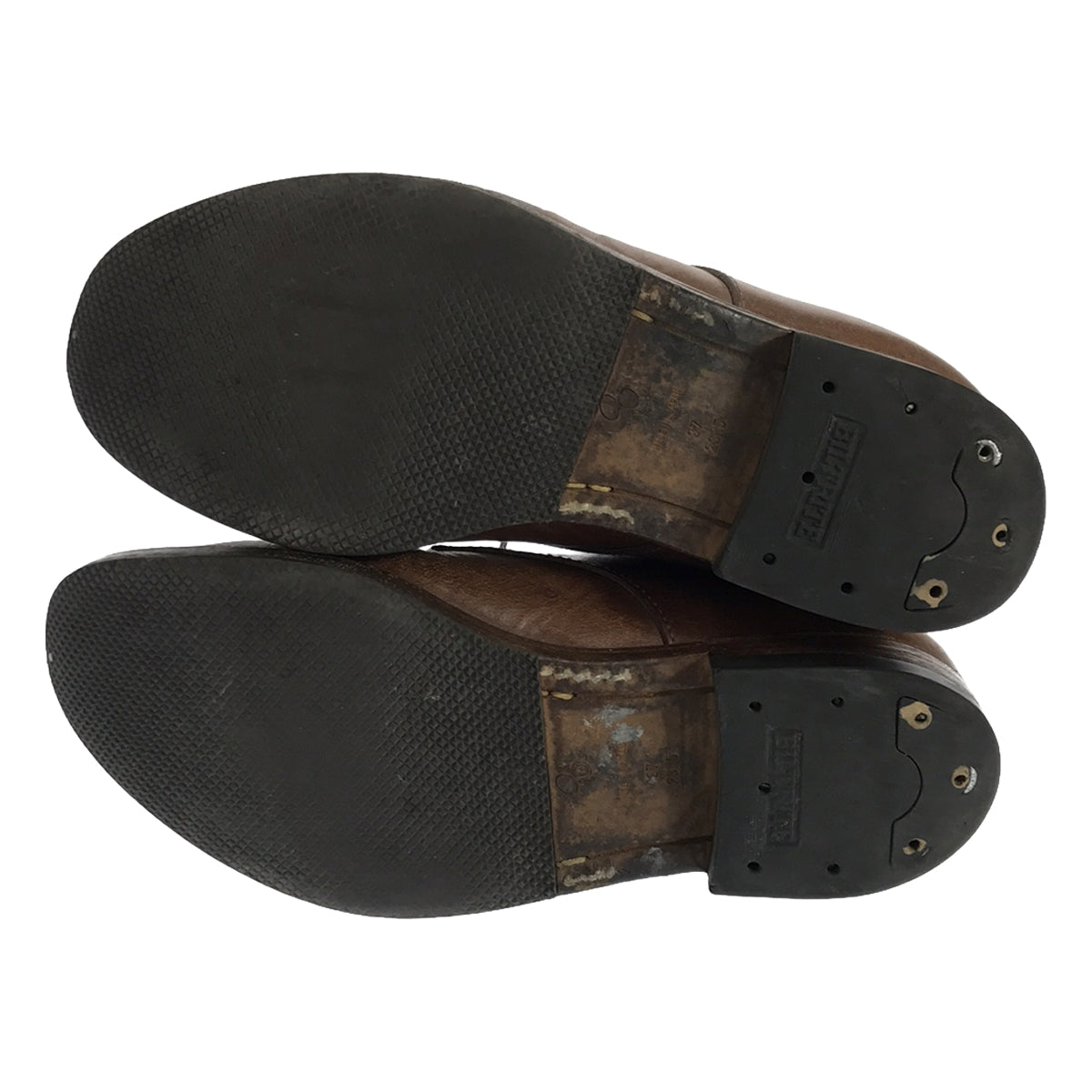 mina perhonen / ミナペルホネン | レースアップ プレーントゥ レザー シューズ | 23.5 | ブラウン | レディース