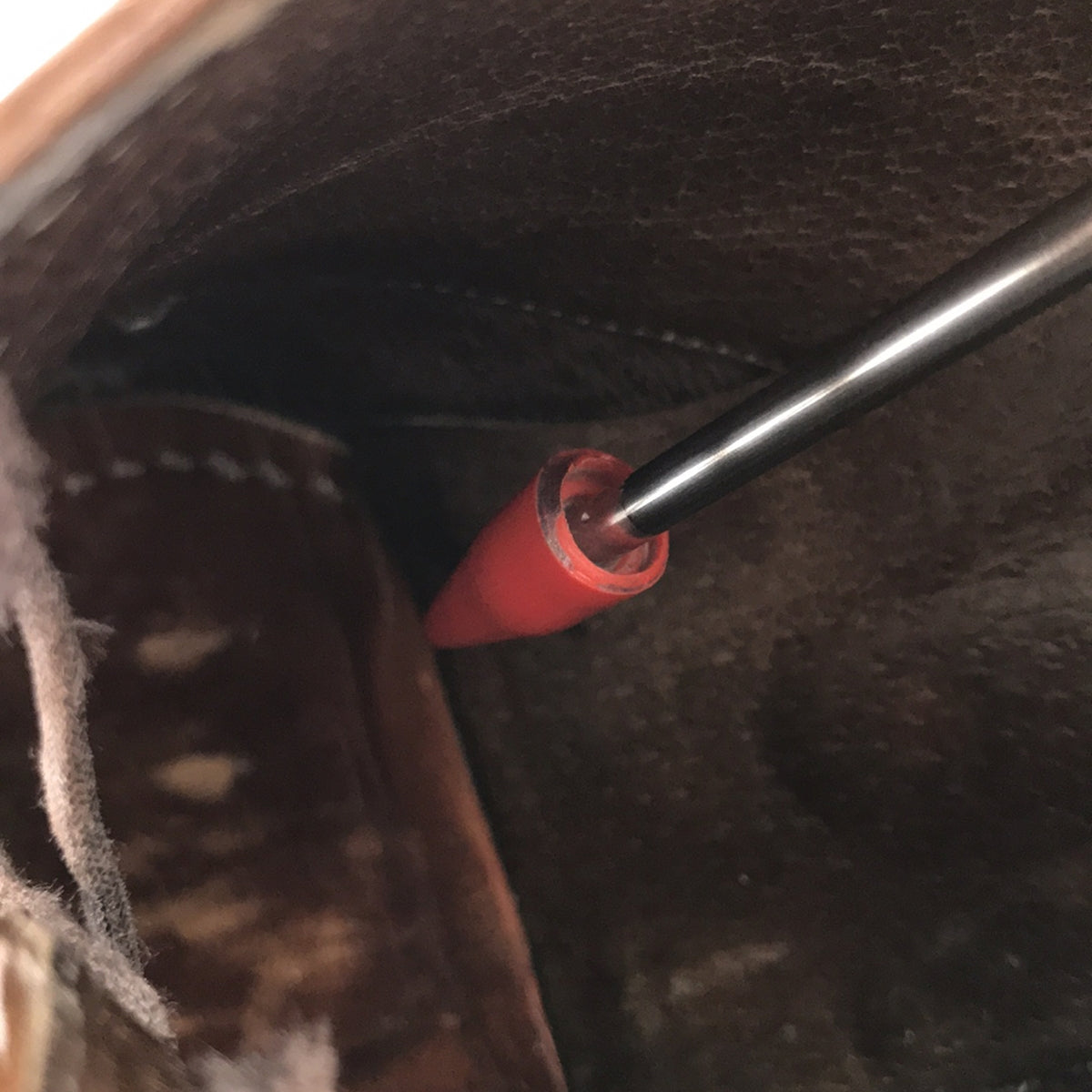 mina perhonen / ミナペルホネン | レースアップ プレーントゥ レザー シューズ | 23.5 | ブラウン | レディース