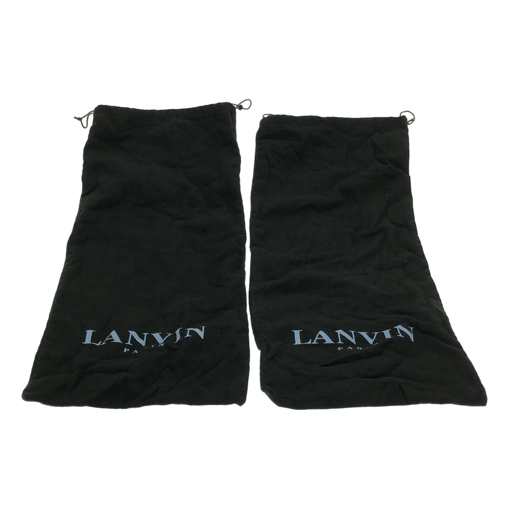 LANVIN / ランバン | ベロア レースアップ ロングブーツ | US7 | レディース