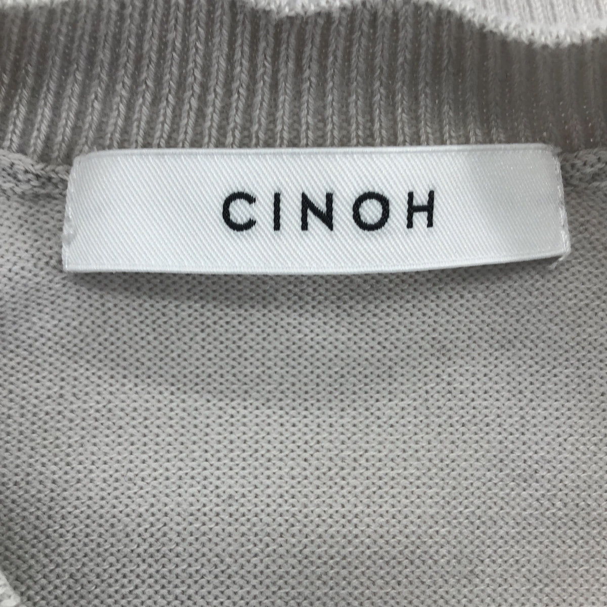CINOH / 斜紋棉布褲 | 寬套頭針織衫 |