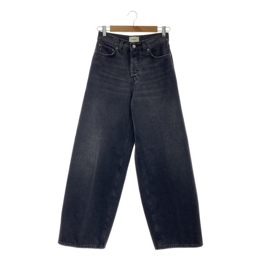 HAIKURE | 2025春夏 | BETHEANY 亞洲版型中長闊腿牛仔褲 | 尺寸 23 | 女款