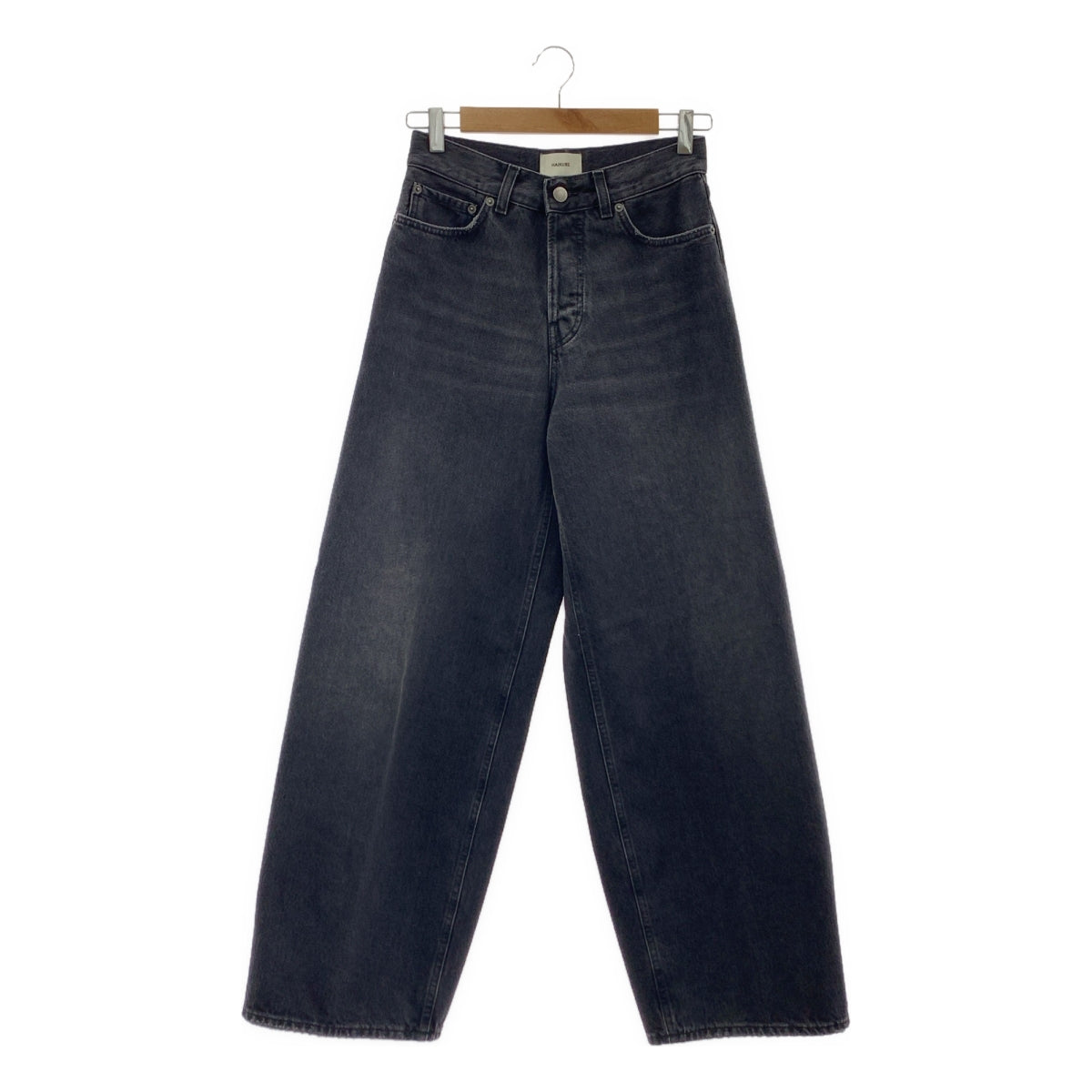 HAIKURE | 2025春夏 | BETHEANY 亞洲版型中長闊腿牛仔褲 | 尺寸 23 | 女款