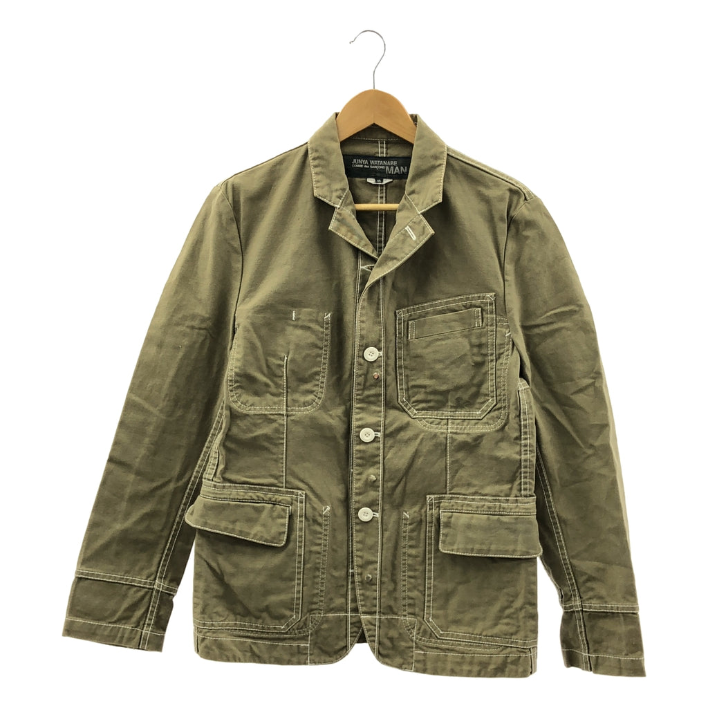 JUNYA WATANABE COMME des GARCONS MAN / 준야와타나베 콤 데 걸슨맨 | 2006SS | × POINTER 포인터 콜라보 제품 염색 리버시블 커버 올 재킷 | XS | 남성