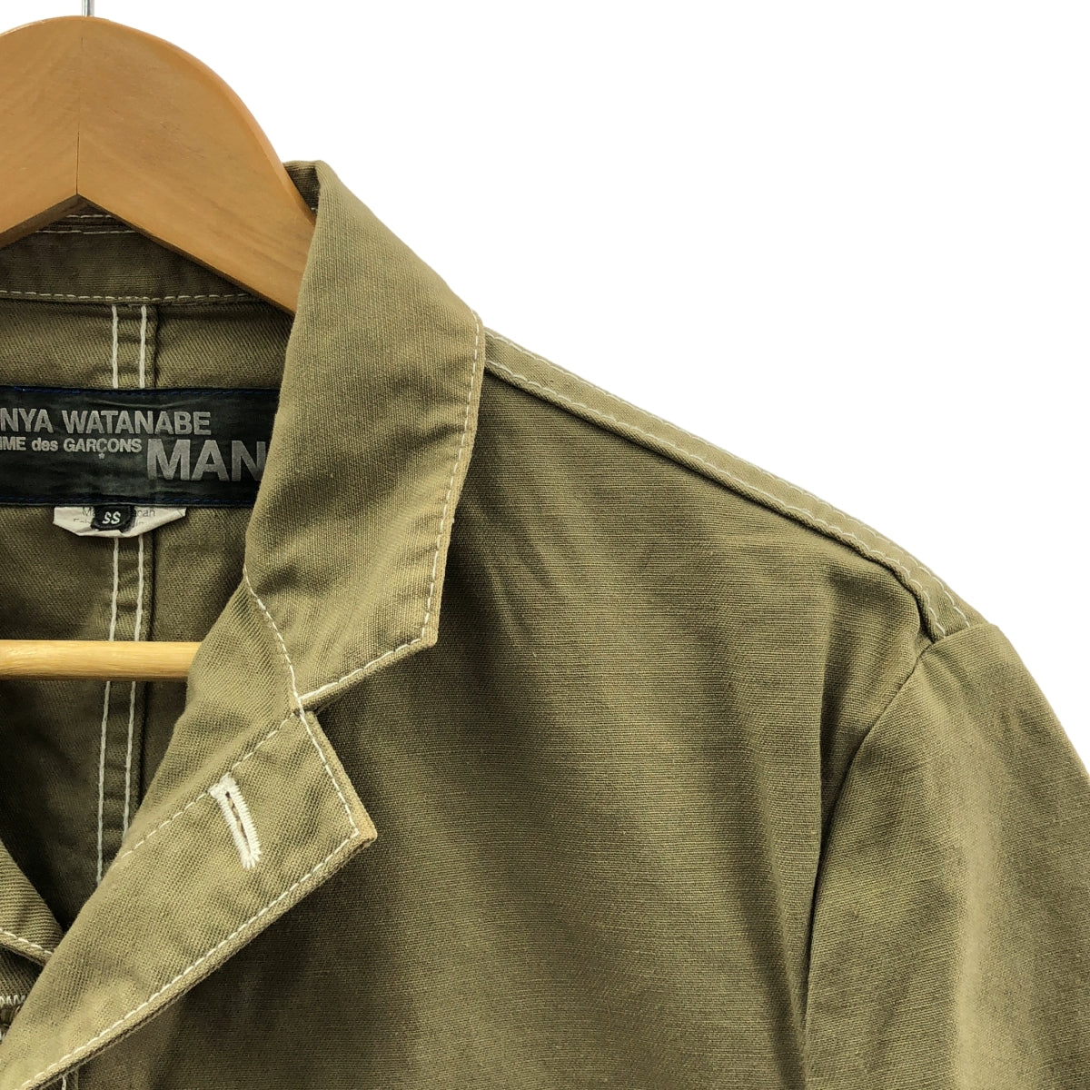 JUNYA WATANABE COMME des GARCONS MAN / 준야와타나베 콤 데 걸슨맨 | 2006SS | × POINTER 포인터 콜라보 제품 염색 리버시블 커버 올 재킷 | XS | 카키 |